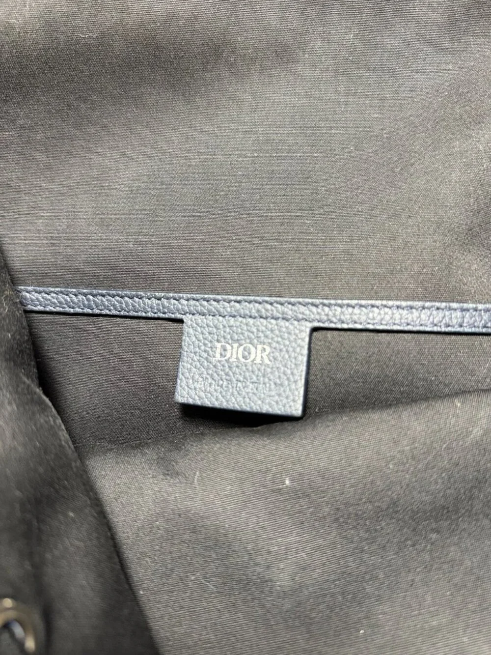 Christian Dior Oblique Backpack Trotter Pattern Backpack Daypack Backpack Ny...